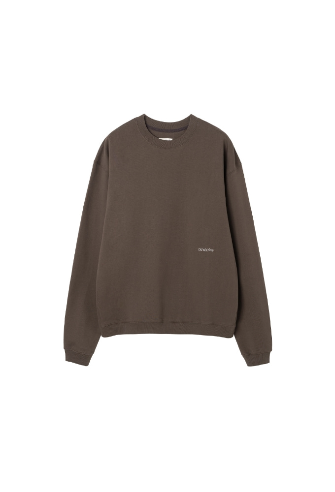 Old &amp; Cheep Oversize Sweat Shirts Brown